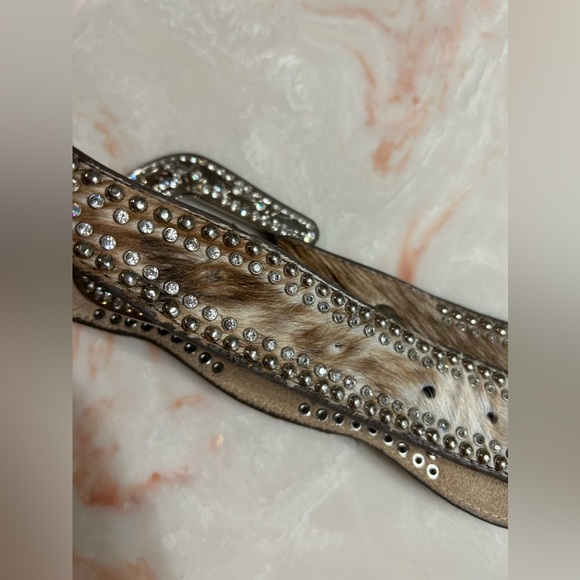 Western leather belt. - Picture 4 of 12